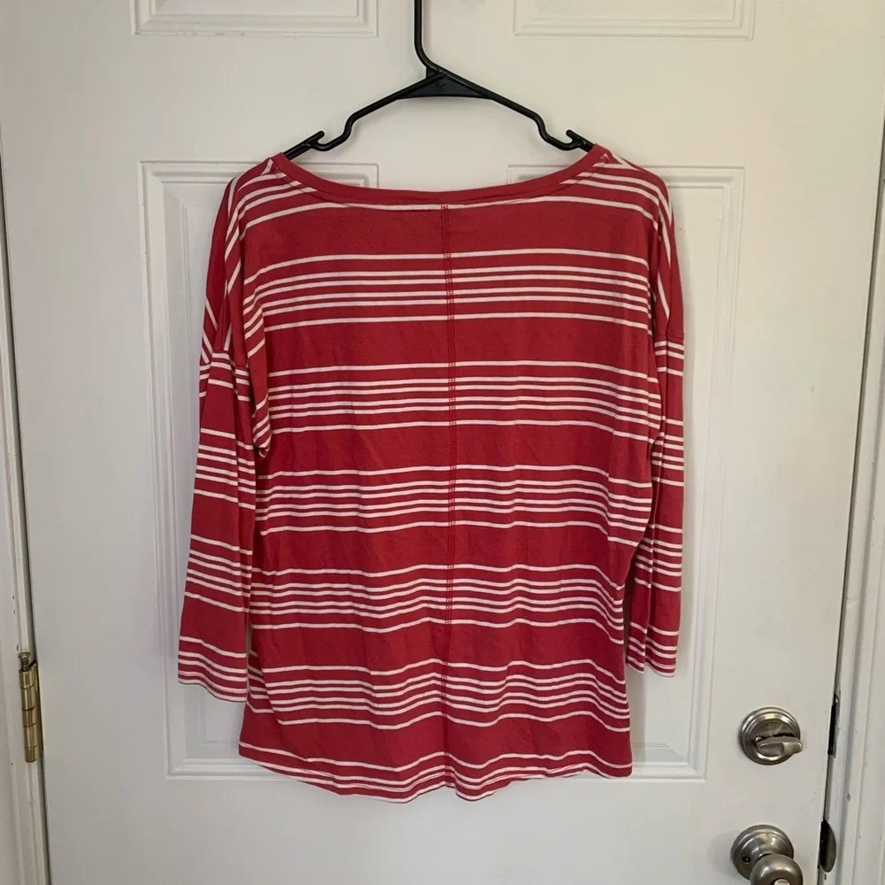 Patagonia Soft 3/4 Sleeve Stripe Top - Picture 3 of 3